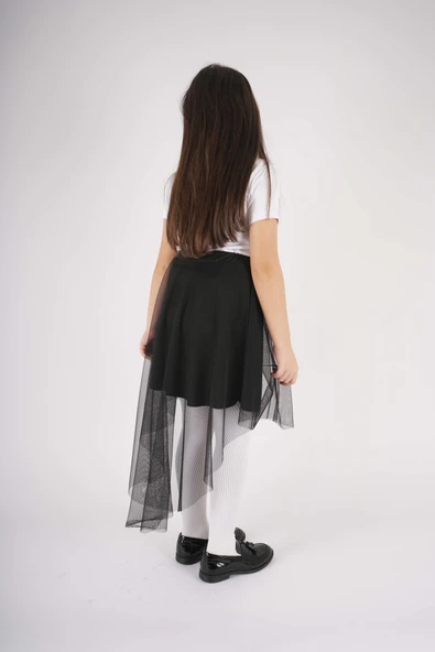 23 NİSAN 29 EKİM KONSEPT FİYONK DETAYLI TÜL DETAYLI TÜTÜ ETEKLİ TAKIM - Resim 5