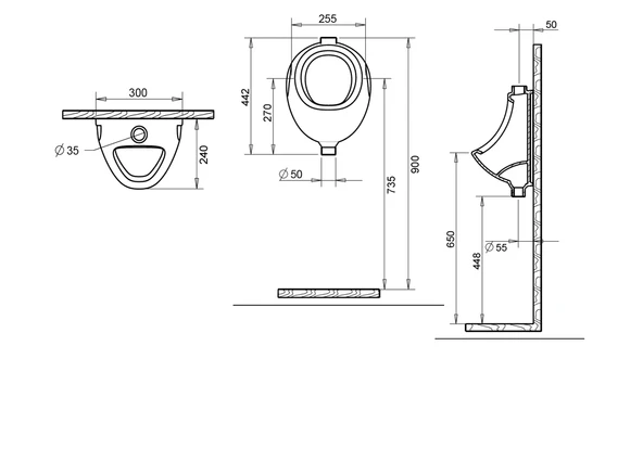 KLASİK PİSUAR TURAVİT - 3