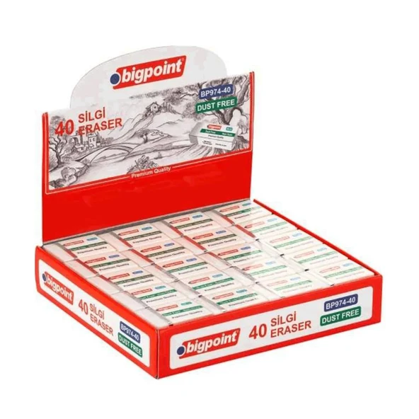 BIGPOINT SILGI PVC FREE BEYAZ 40 LI (974-40)