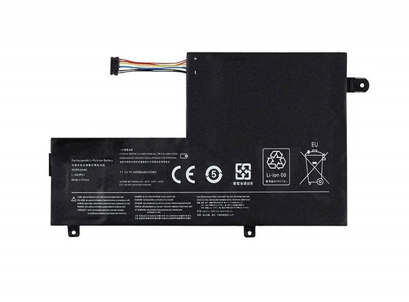 Lenovo Flex 3-1470, Flex 3-1570, L14M3P21 Notebook Bataryası Pili - 3 Cell - 1