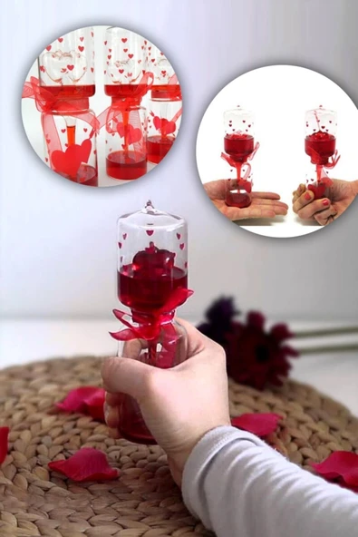 YMWALK Aşk Ölçer Sevgilye Romantik Hediye Dekoratif - 2