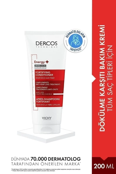Vichy Dercos Energisant Conditioner Saç Kremi 200 ml