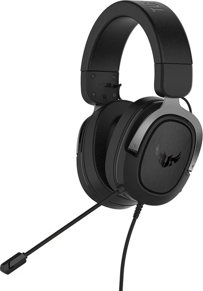 Asus TUF GAMING H3 Gri 7.1 Kablolu Kulak Üstü Oyuncu Kulaklığı