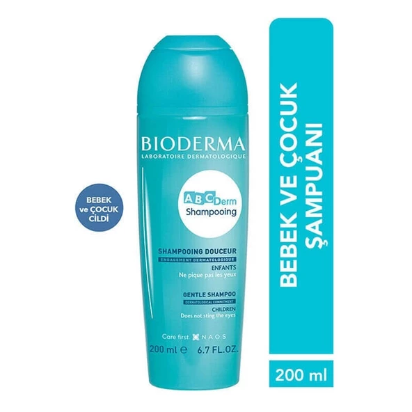 Bioderma ABCDerm Gentle Shampoo 200 ml - 1