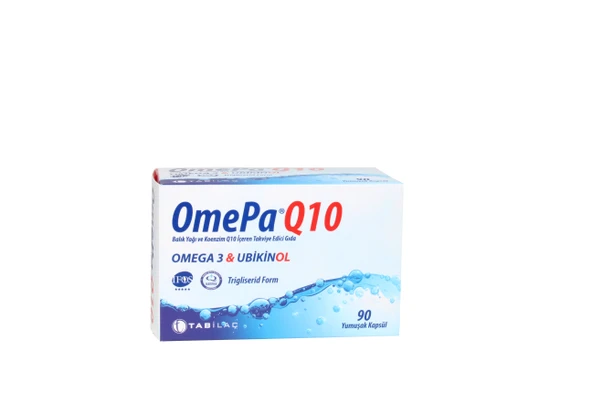 Omepa-Q10 Omega3 Ubiquinol 90 Kapsül