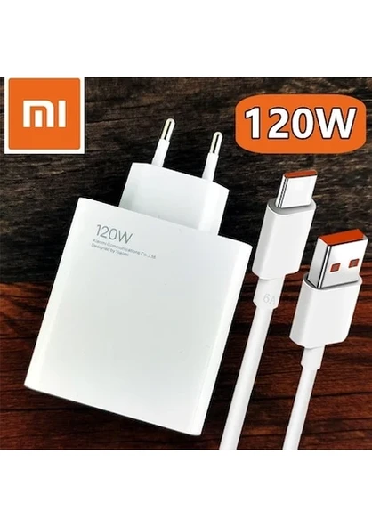 Xiaomi Turbo 120 W Type-C Kablolu Şarj Aleti