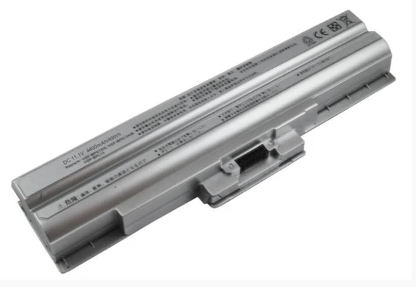 Sony  Vaio VGN-FW468J  Notebook Bataryası Pili - Silver - 6 Cell