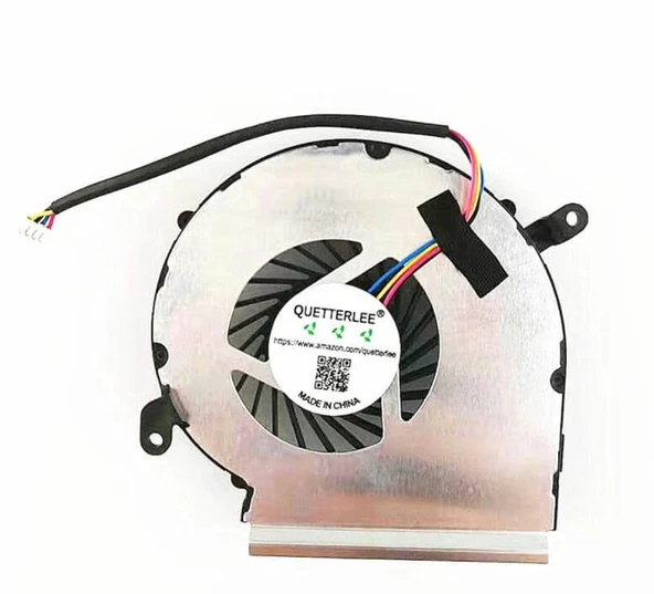 MSI GE62 Uyumlu Notebook Fan -  4 Pin - (Sağ)