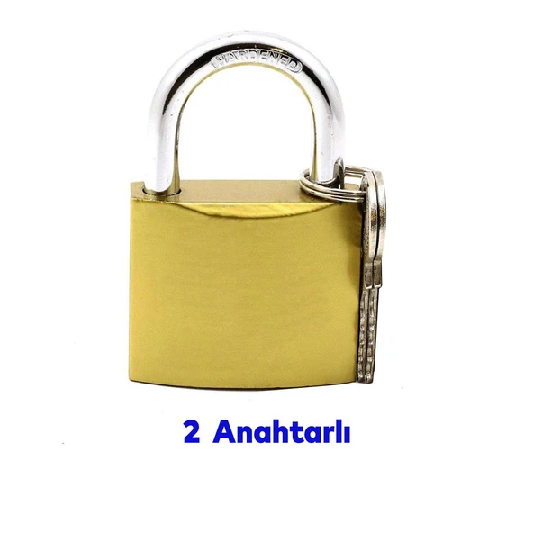 Sandık Kutu Askısı Menteşeli Kilit 25 Lik Aparatı Tosba Kilit 25 mm Asma Kilit 2'li Set - 5