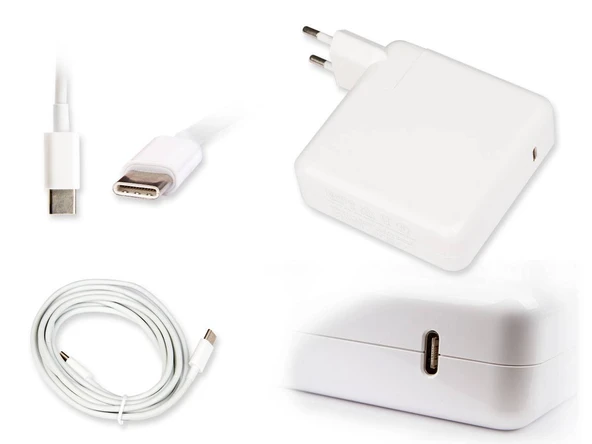 Apple MacBook Pro 13" 2020 A2338 A2251 Type-C  Usb-C Adaptör Şarj Cihazı