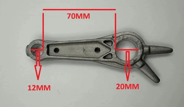 Kompresör Biyel Kolu 25Lt - 50Lt D Tipi - Resim 2