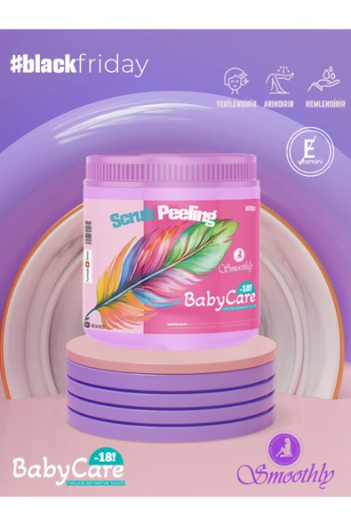 BABY CARE BATIK PEELİNG 800 G. BİKİNİ PEELİNG.