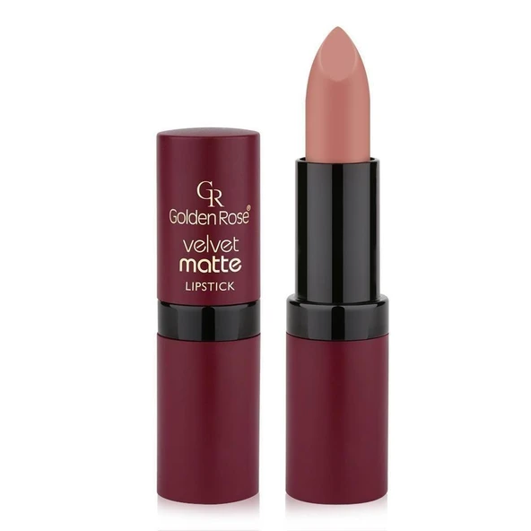Golden Rose Velvet Matte Lipstick Mat Ruj 01