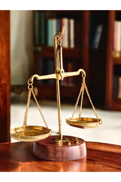 El Terazisi Antika Koleksiyon 10 gr Pirinç Ağırlık Antika Koleksiyon Nostaljik Retro Ahşap Kuyumcu - 4