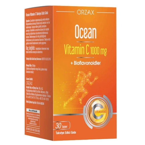Orzax Ocean Vitamin C 30 Tablet - 2