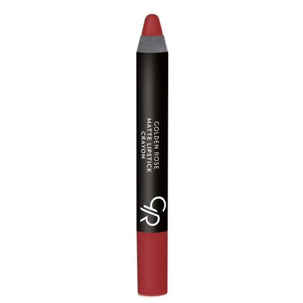 Golden Rose Matte Lipstick Crayon Mat Kalem Ruj 09