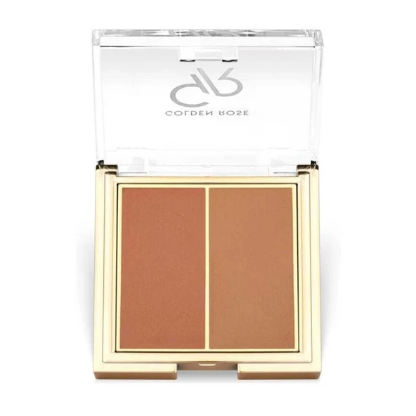 Golden Rose Iconic Blush Duo No:03 Rosy Bronze Allık