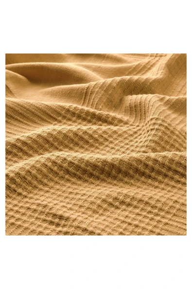 Yatak Örtüsü, Sarı-Bej, 230x250 cm Pamuklu - 3