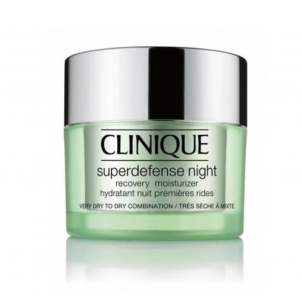 Clinique Superdefense Night Recovery Moisturizer 50ml - Yaşlanma Karşıtı Gece Kremi