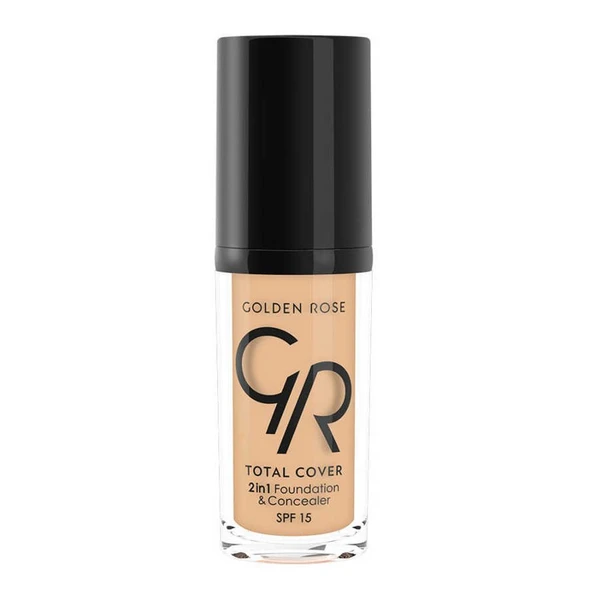 Golden Rose Total Cover Fondöten&Kapatıcı No:03 30ml