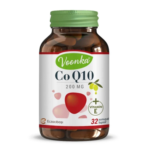 Voonka CoQ10 200mg 32 Kapsül ürün görseli 1