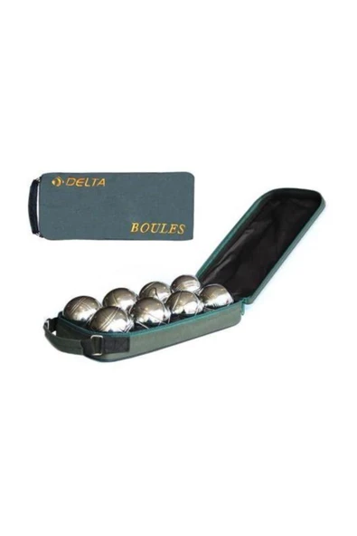 Delta Boules 8'li Özel Çantalı Metalik Bocce Seti - 2
