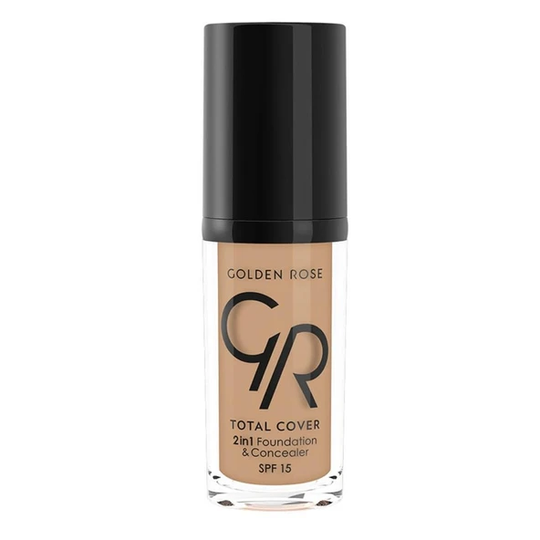 Golden Rose Total Cover Fondöten&Kapatıcı No:18 30ml