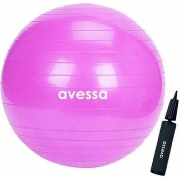 Avessa Plt - 55 55 cm Pilates Topu + Pompa