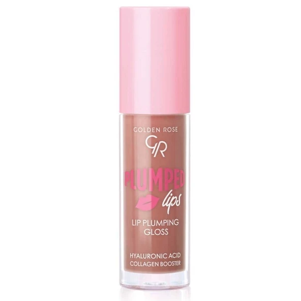 Golden Rose Plumped Lips Lip Plumping Gloss 204
