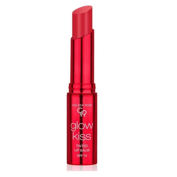 Golden Rose Glow Kiss Tinted Lip Balm Ruj 02 Strawberry