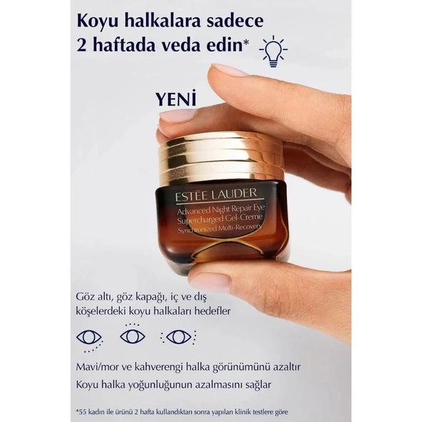 Estee Lauder Advanced Night Repair Eye Supercharged Jel Göz Kremi 15ml - 4