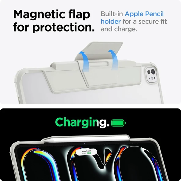 Spigen iPad Pro 13" (2024) Kılıf Air Skin Pro Gray - 2