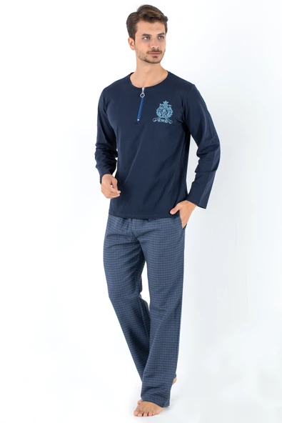 DoReMi Prussian Blue Erkek Pijama Takımı