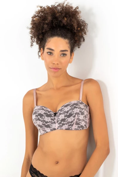 Miorre Dolgusuz Dantelli Bütün Kaplı Sütyen - 2