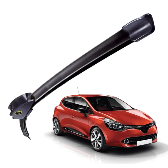 Mega Oto Market RBW Otomobil Sileceği Muz Silecek Takımı 26/14 inch 65/35 cm Renault Captur Clio 4 Grandtour ile uyumlu