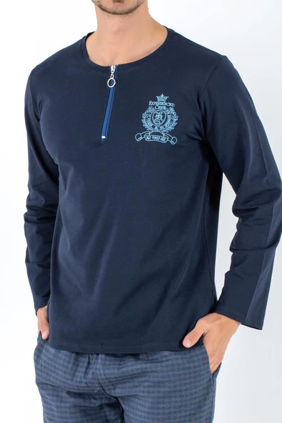 DoReMi Prussian Blue Erkek Pijama Takımı - 6