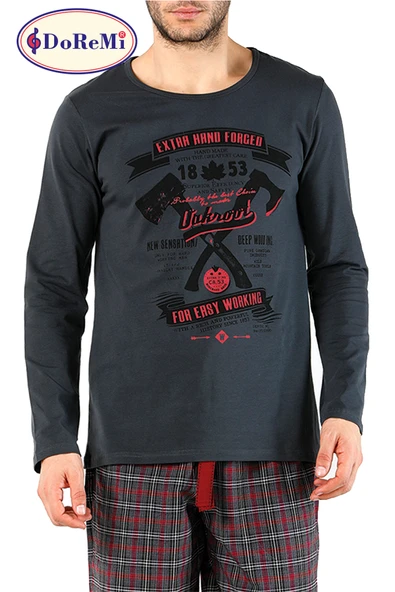 DoReMi Dark Damon Erkek Pijama Takımı - Resim 9