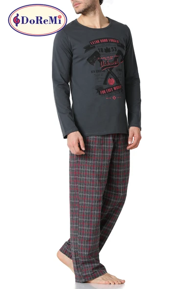DoReMi Dark Damon Erkek Pijama Takımı - Resim 6