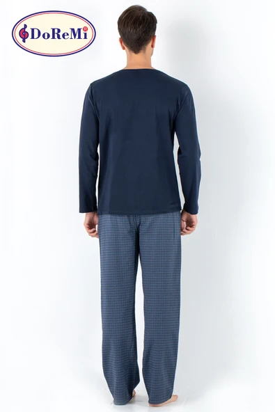 DoReMi Prussian Blue Erkek Pijama Takımı - Resim 11