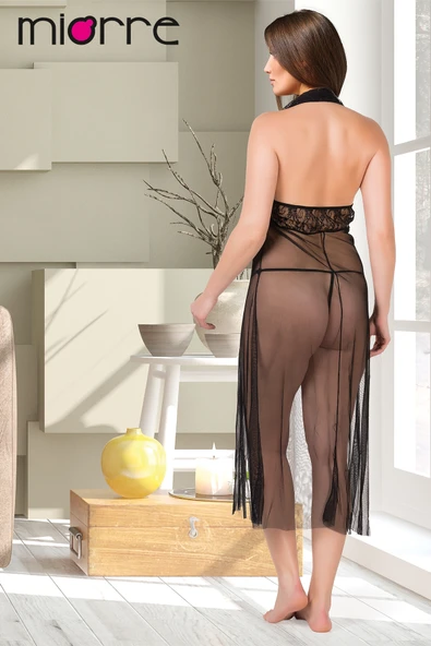 Miorre Big Size Uzun Gecelik-865 - Resim 2