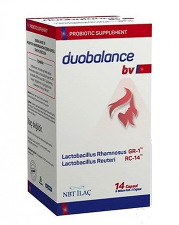 NBT İlaç Duobalance BV Probiyotik 14 Kapsül