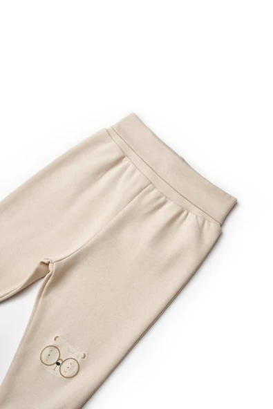 Bebek 3’lü Takım (Pantolon, Uzun Kol Body, Şapka), %100 Organik Pamuk, Bebek ve Yenidoğan Serisi - CSY8113 - 8