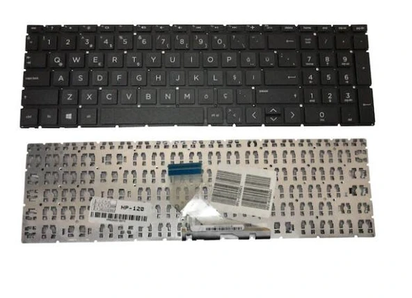 Hp 15-DA1117NT  Uyumlu Notebook Klavyesi - Siyah - TR