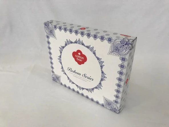 Cotton Box Çift Kişilik Bohem Nevresim Takımı Alope Gri - 2