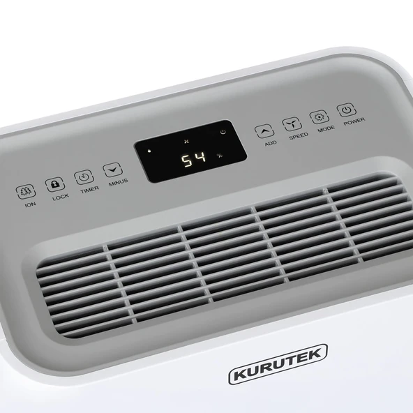 Kurutek KT20B Ev Tipi Nem Alma & Hava Temizleme Cihazı - 6