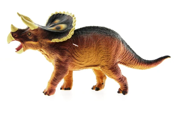 Yumuşak Plastik Dinozor Figür - Triceratops - 2