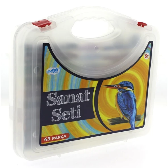 43 Parça Çantalı Sanat Seti - 3