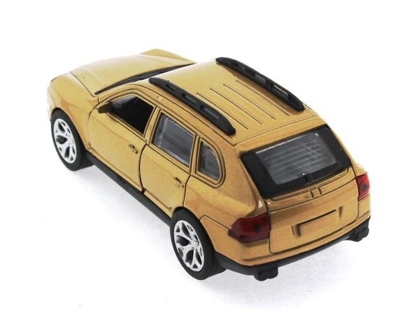 Çek Bırak Porsche Benzeri Kahve Metal Araba - 6