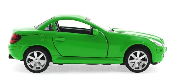 Çek Bırak Mercedes Benzeri Yeşil Metal Araba - Resim 2
