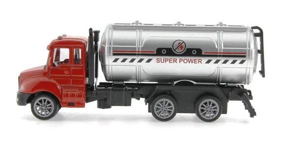 Çek Bırak Metal Mini Yakıt Tankeri - 2